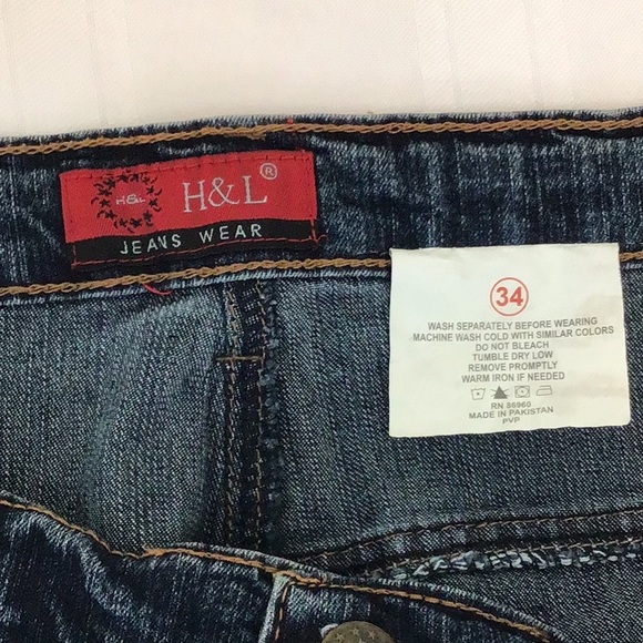H&L jeans wear size 34 shorts used great condition - Picture 4 of 7